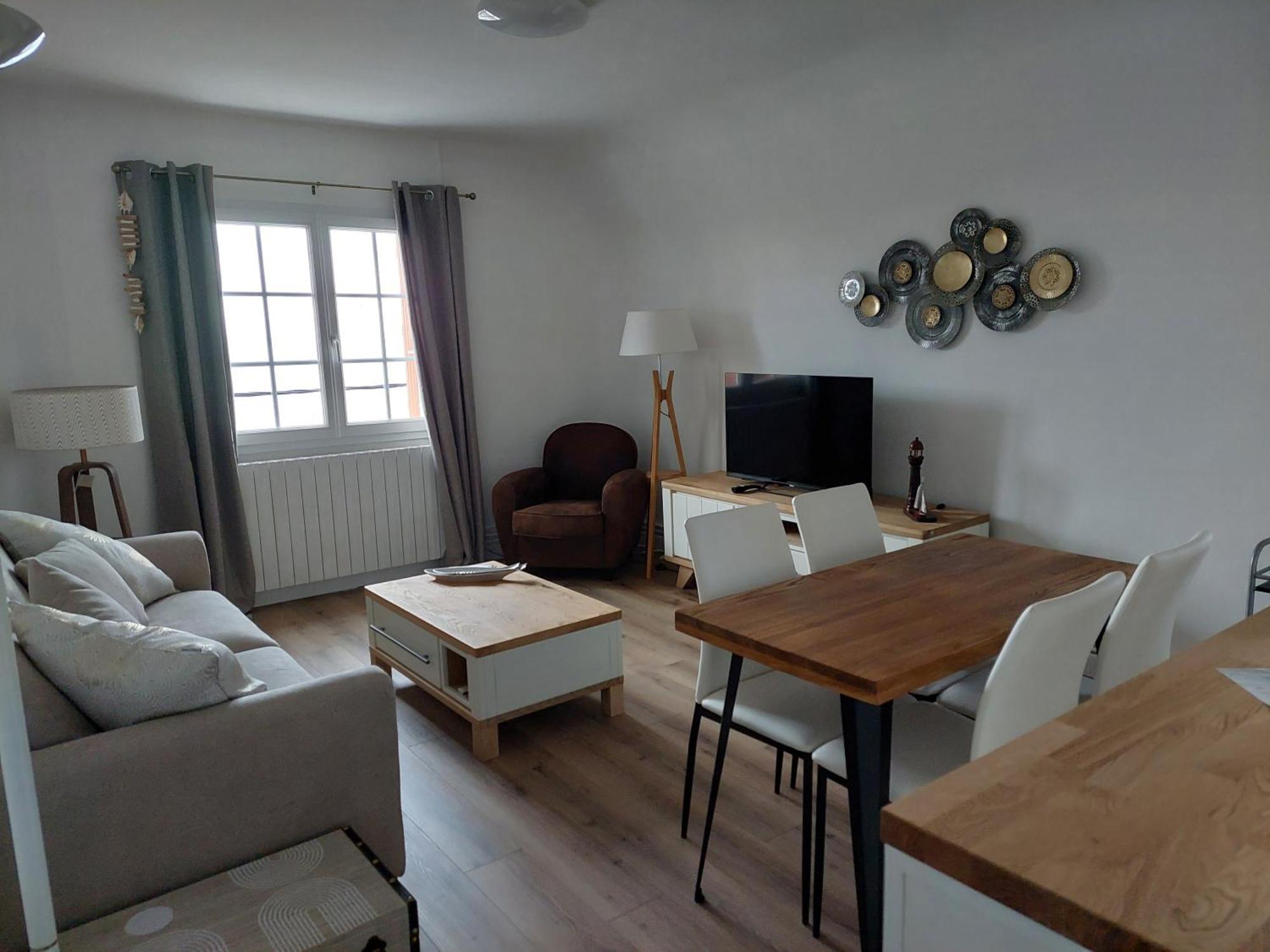 Au Gre Des Marees 2 Appartement Face A La Mer 2Eme Etage Ault Exterior foto